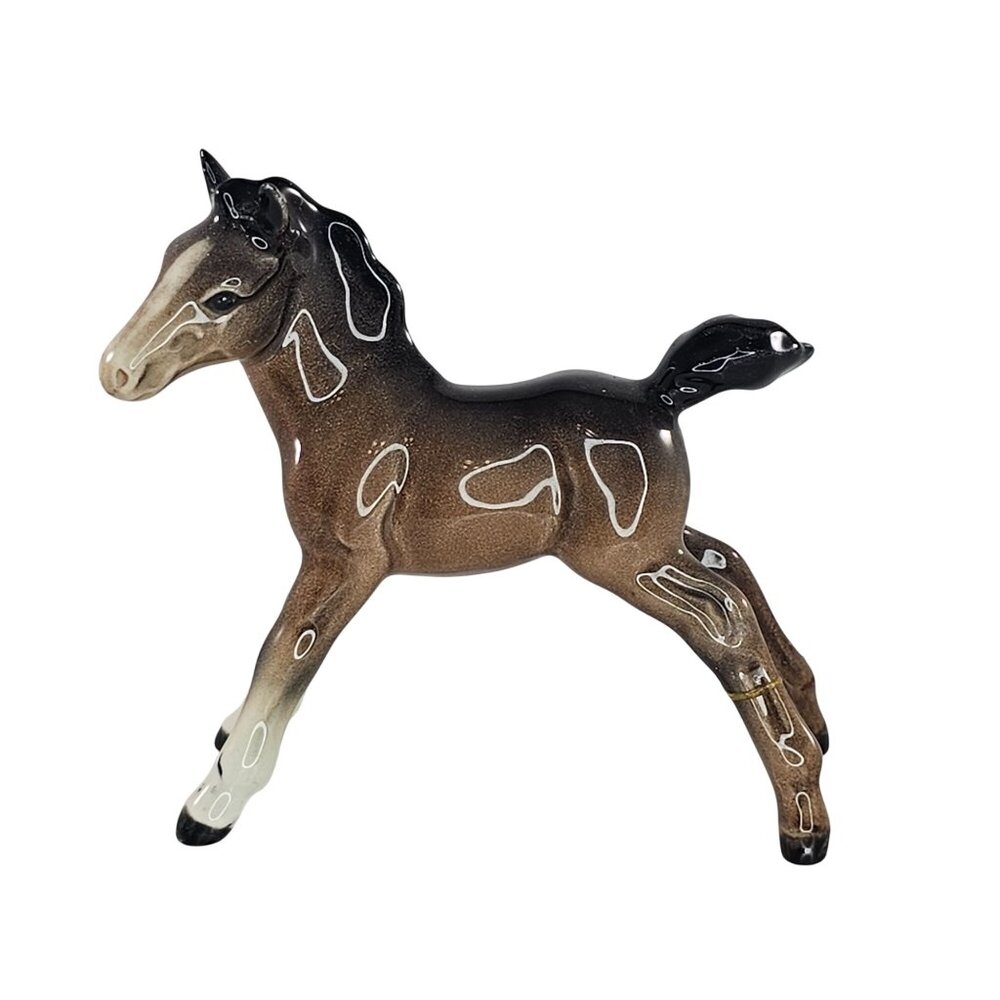 Beswick England Foal Small Stretched Facing Left Baby Horse Figurine #997 Repair